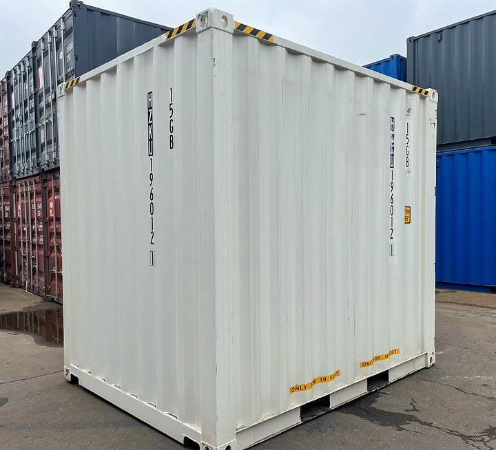 10-Fuß-Kubus-Seecontainer – IICL-Standardweiß